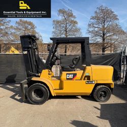 2008 Caterpillar DP50K Pneumatic 11,000 Lbs. Dually Diesel V6 Forklift- Repairs