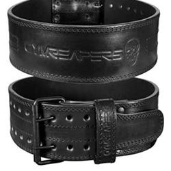 GYMREAPERS LEATHER  BELT  Size XXL