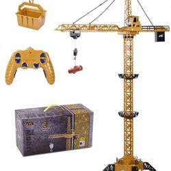 1/14 RC Tower Crane Truck 50.4IN 6CH 2.4G Full Proportional Electric Remote Control