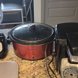 Blender, crock pot, Keurig