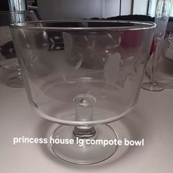 Princess House $5.00 to $30.00 per piece