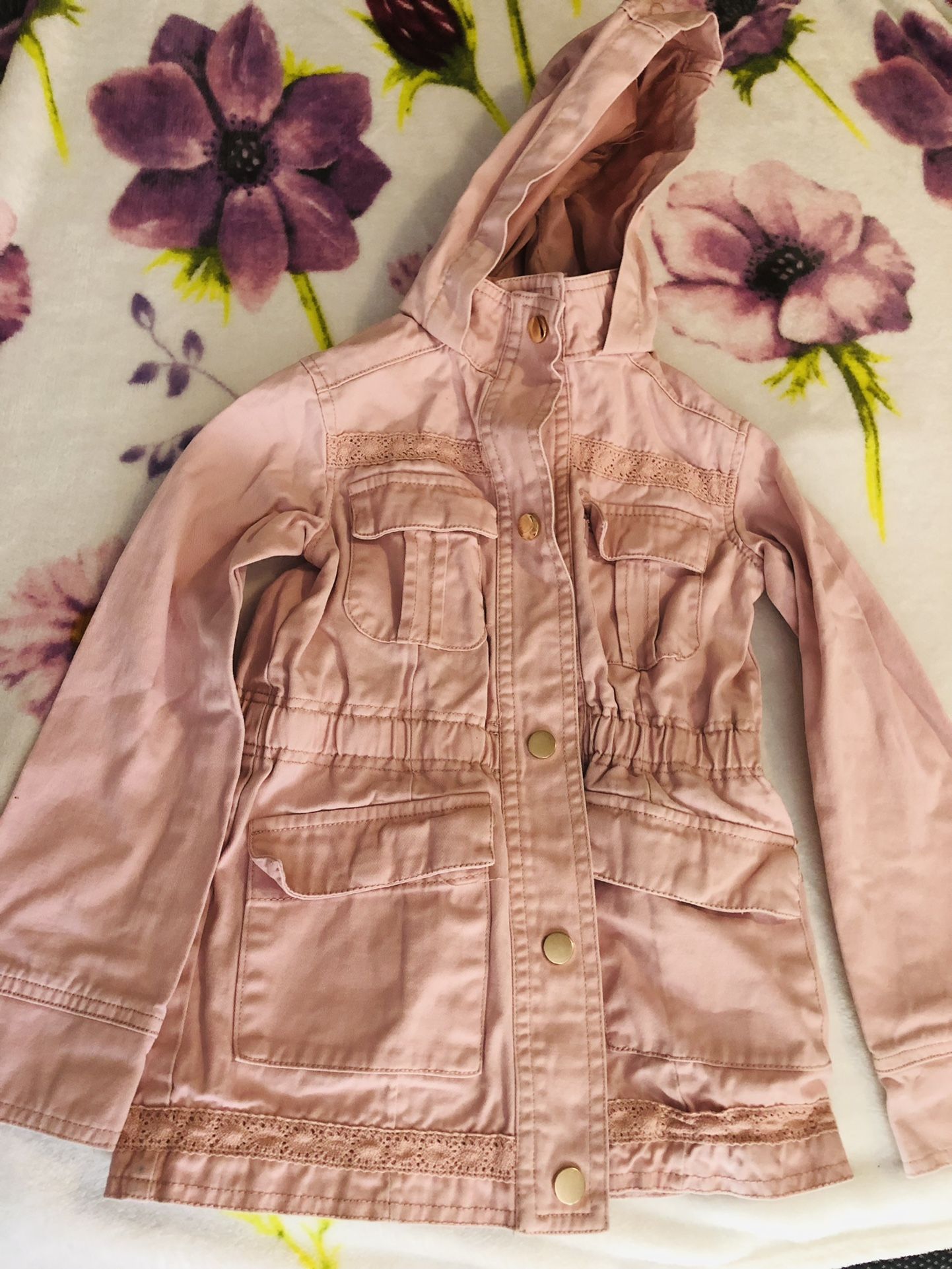 Girls pink jacket