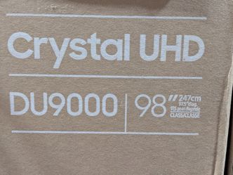 98" Samsung 4K UHD Smart TV 2024 Model - UN98DU9000FXZA