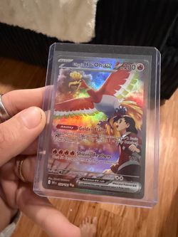 Ethan’s ho-oh pokemon card