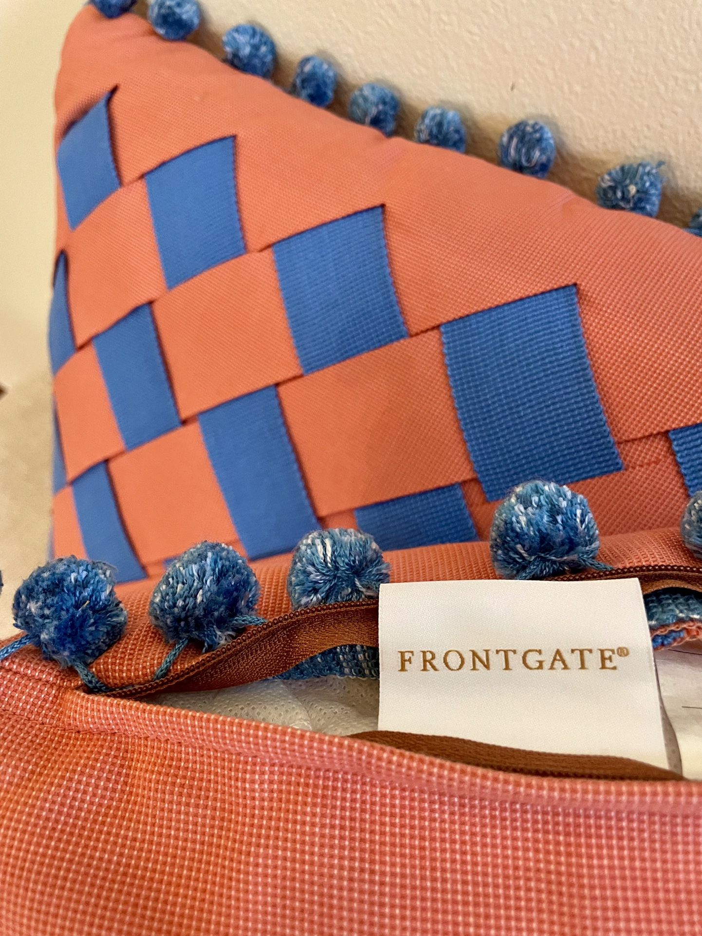 Pair of Frontgate Decorative Pillows -$35