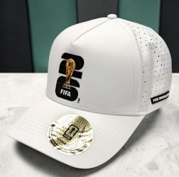 🏆 FIFA World Cup 2026 Trophy Hat - White - Official Licensed - NEW 🏆