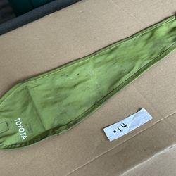 TOYOTA PICKUP TRUCK HILUX SPARE TIRE TOOL LUG WRENCH BAG HOLDER TEQ OEM GREEN