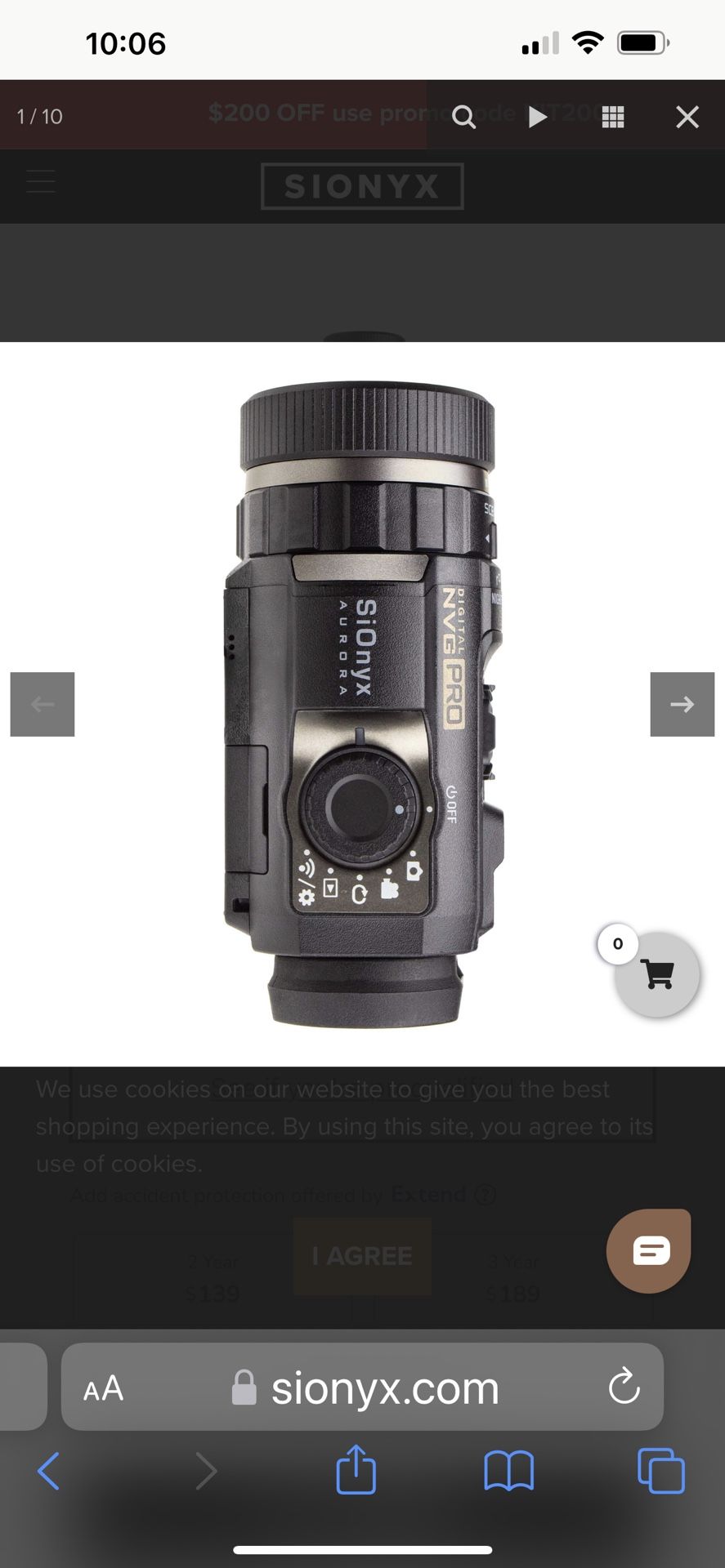 night vision camera for sale