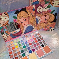 New Alice In Wonderland 71 Color Eyeshadow Palette - $12