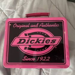 RARE Dickies Girl Pink Metal Lunchbox - $15