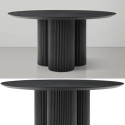 Black Dining Table