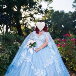 Blue Quinceañera Dress / Sweet 16 Dress