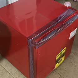 Red Mini fridge