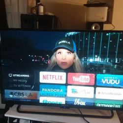 Element  Smart TV 43" Inch Class  4K Ultra HD Smart ,LED TV 2160p E4S4316H 2 HDMI Remote Control Included 