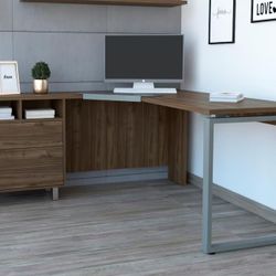 Brown Desk