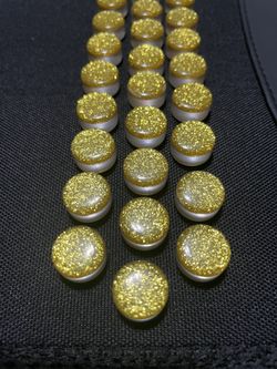 Botones Italianos Para Acordeon Colos Oro Y Color Plata