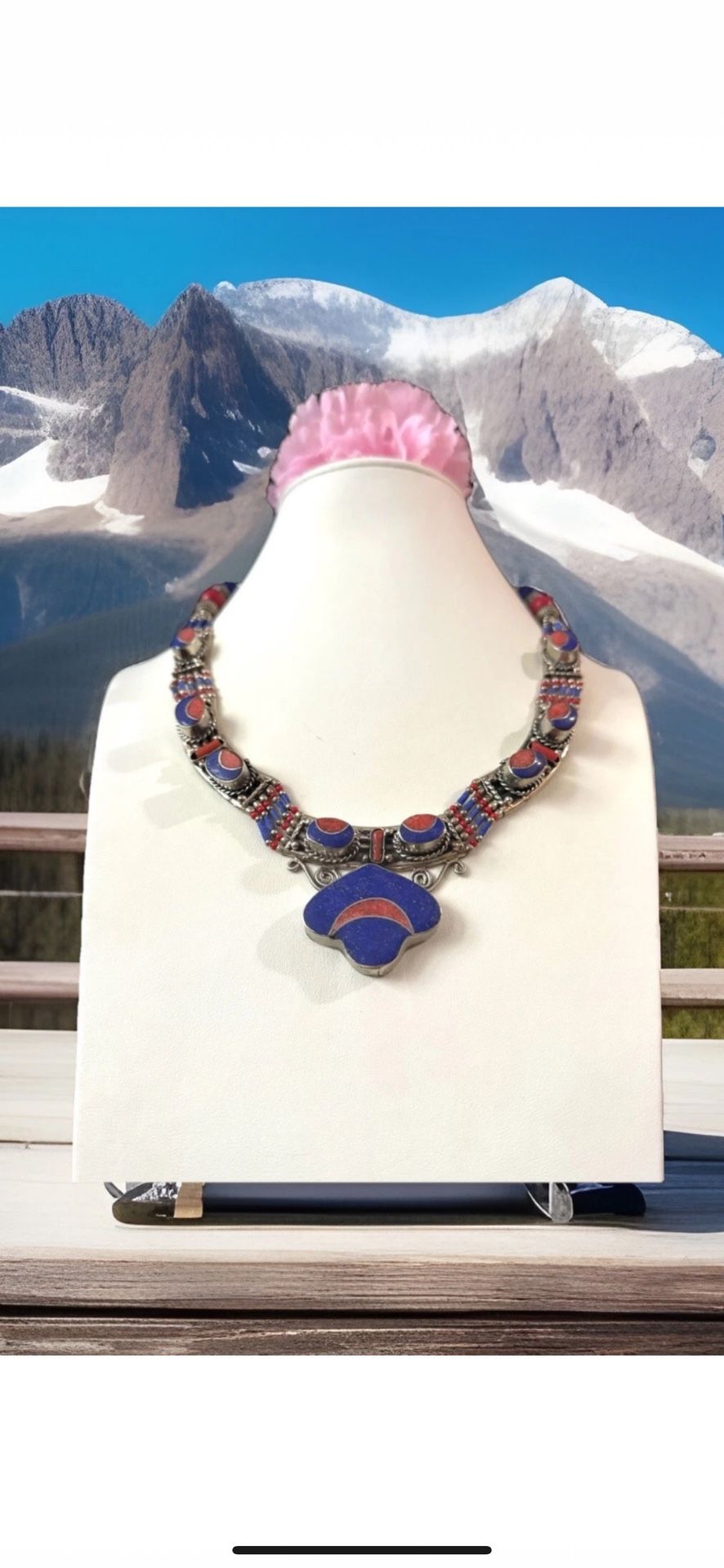 Vintage & Stunning Handcrafted Ethnic Tribal Pendant...