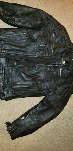 Scorpion Exo Skeletal protection leather mens jacket size M