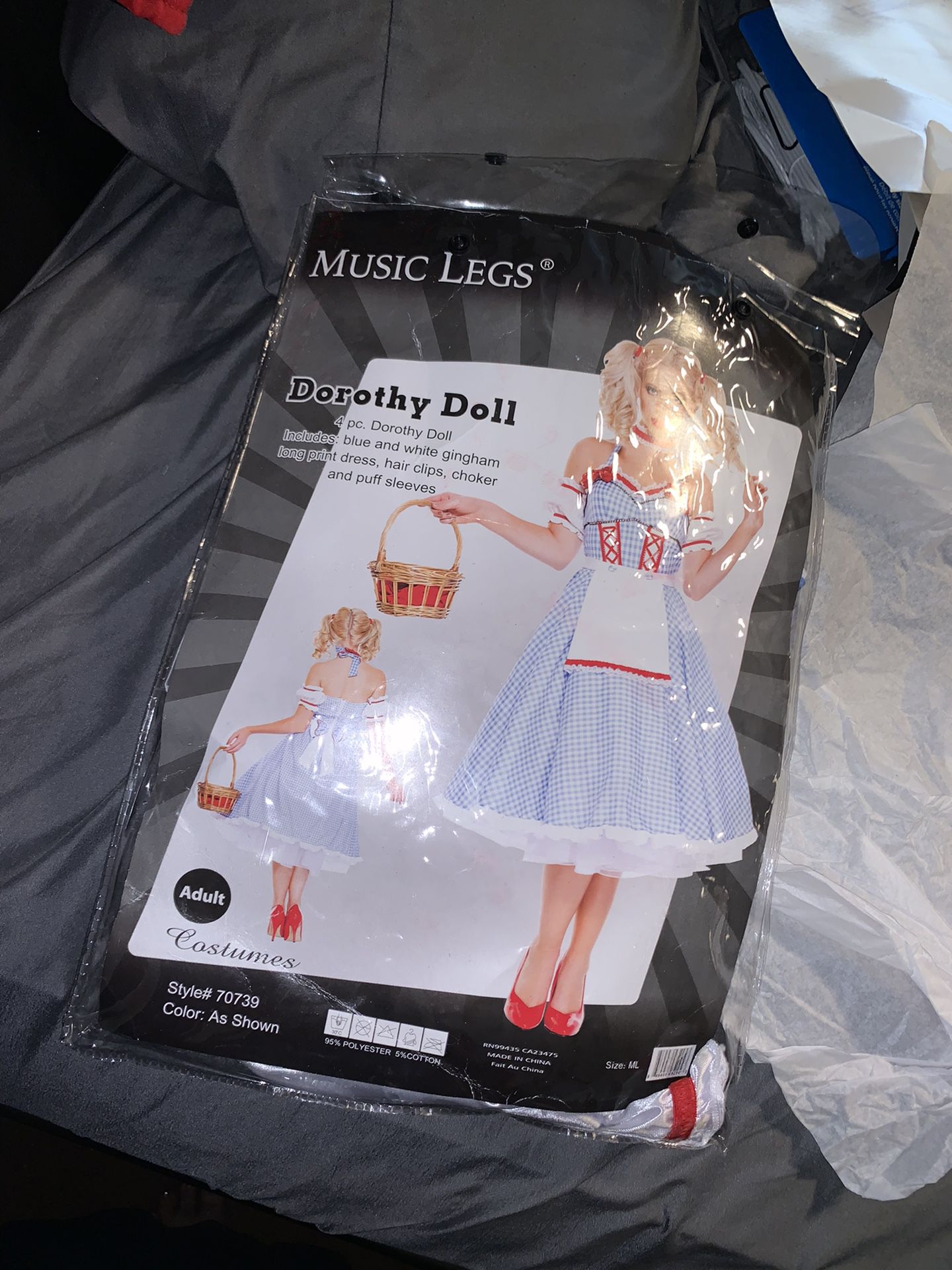 Dorothy Doll costume