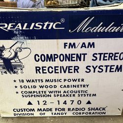 Vintage 1970 Stereo System
