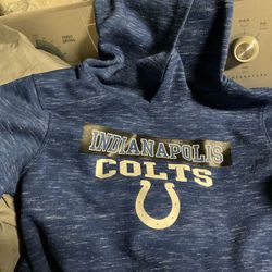 Youth Colts Hoodie Size Large