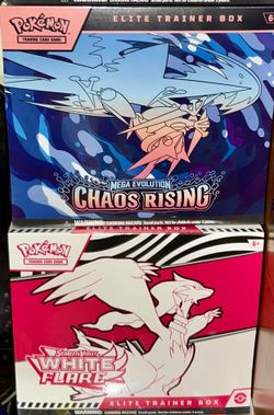 POKEMON TCG ETB LOT OF (2)