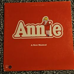 Vintage LP Vinyl Midcentury Record ALBUM  1970s Annie 