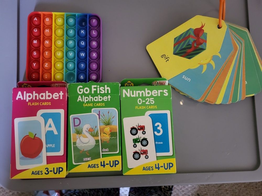 Learning Cards For Toddlers - All for $5