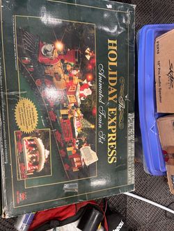 Holiday Express Animated Train Set