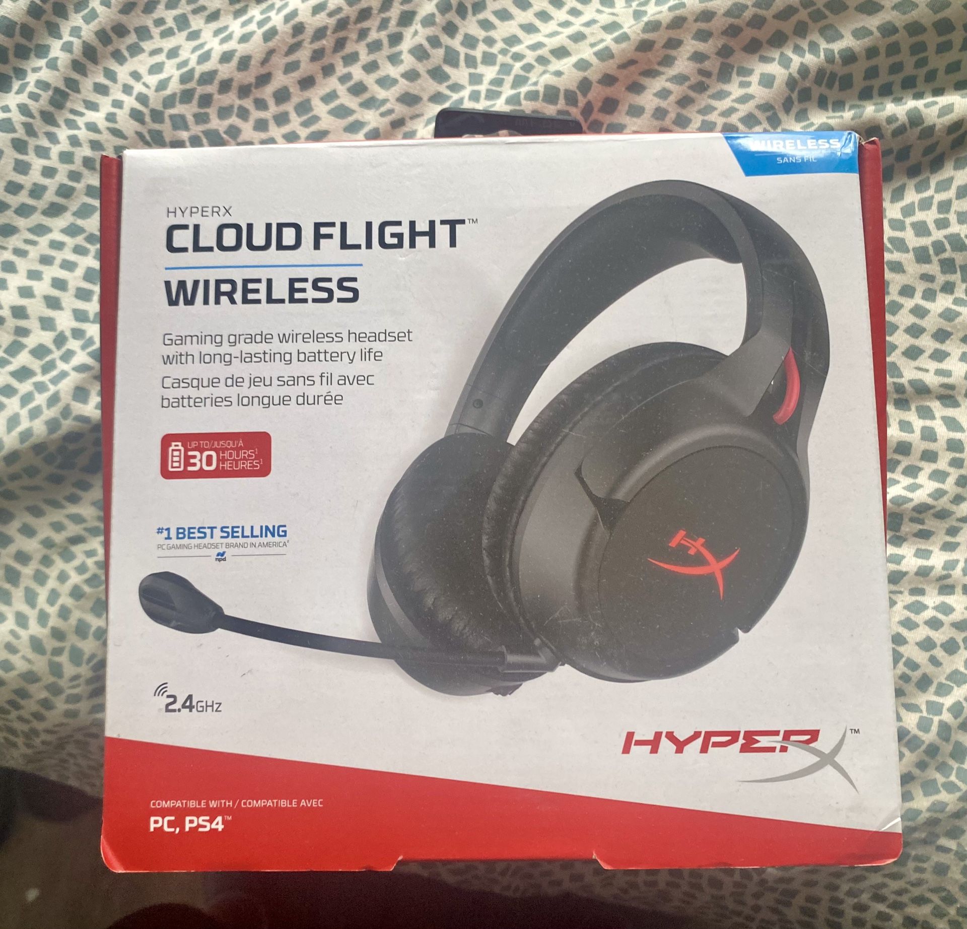 Cloud Flight Wireless GAMING headset