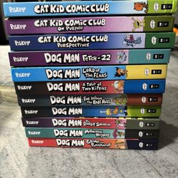 Dog Man And Cat Kid Book Series