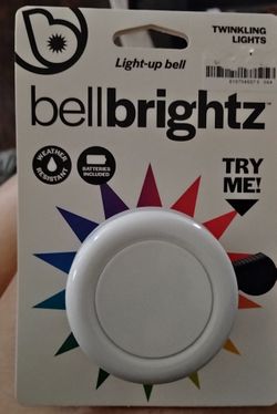Light up Bike bell ringer