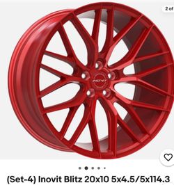 20” rims x10 5x114.3