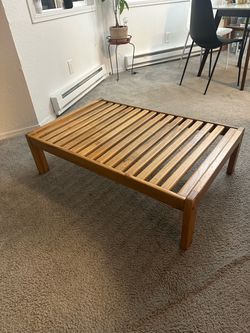 MCM wood coffee table