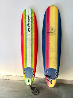 7’ and 8’ Soft top surfboards $200 for both