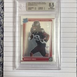 2022 Breece Hall Rated Rookie Optic 