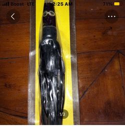 Black Squid Trolling Fishing Lure