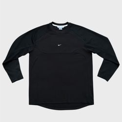 Nike Vintage Embroidered Center Swoosh Logo Crewneck Sweatshirt Size XL 25x34