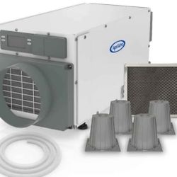 AprilAire E070 Pro Dehumidifier Bundle - 70 Pint Whole House Dehumidifier - Full Complete Kit - Craw