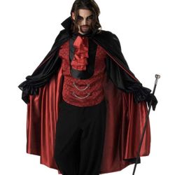High Quality Dracula Costume Size Medium/ Large