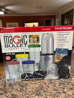 Brand New Original Magic Bullet Express 17-Piece Blender/Mixer Set