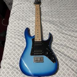 Ibanez GIO RG miKro 6 String Electric Guitar - Blue Burst
