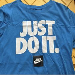 Size M Blue Nike Shirt 