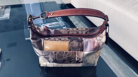 Coach vintage Patchwork Signature Hobo Bag