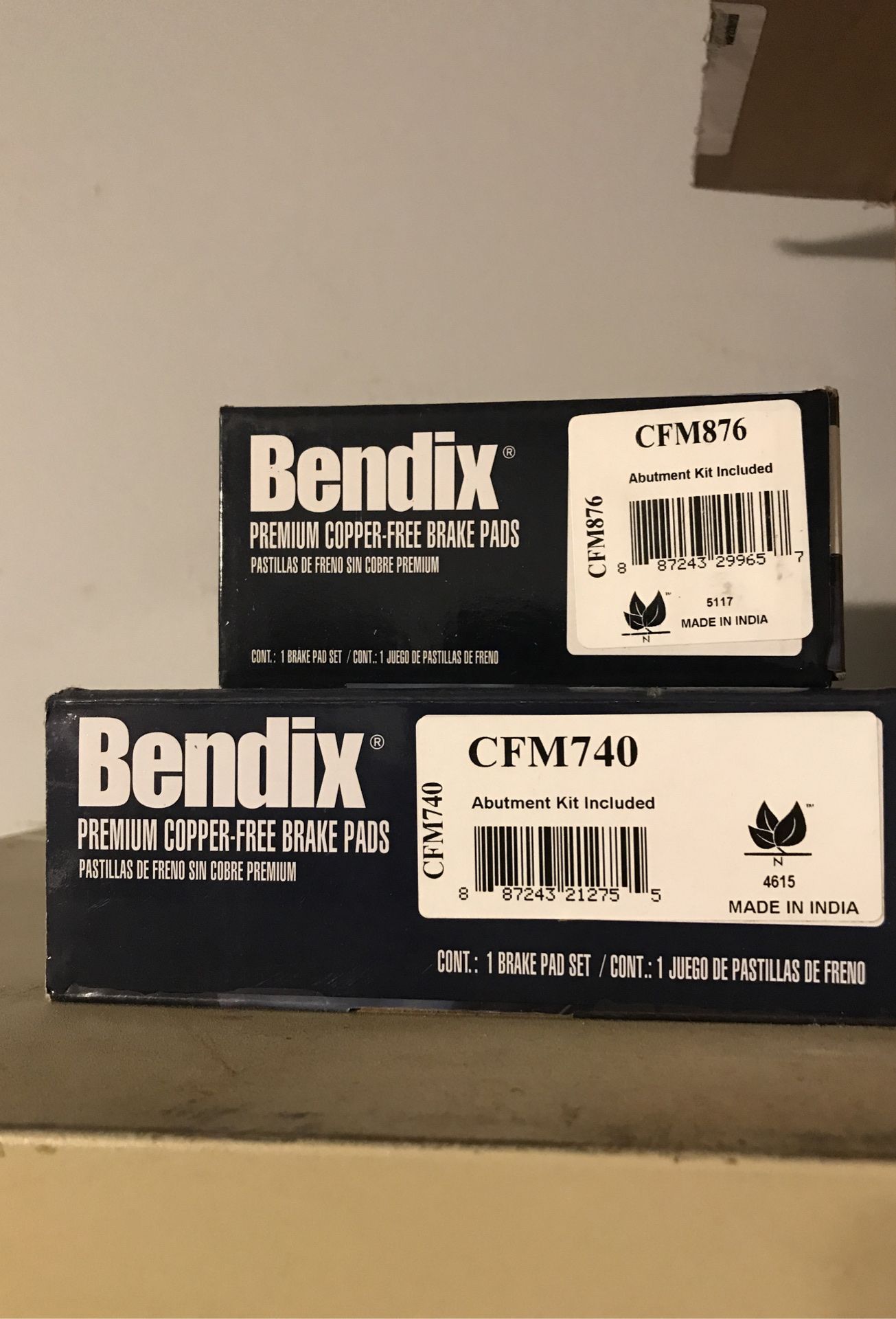 Brand new Bendix pads for clk430