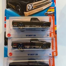 HOTWHEELS/MATCHBOX CHEVY tRUCK LOT