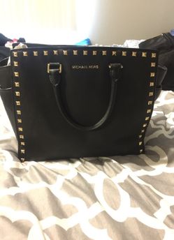 Micheal kors black studded