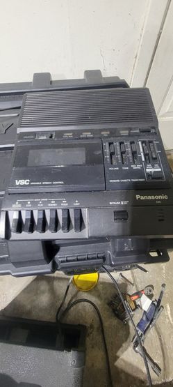 Panasonic Cassette Transcriber / Dictation Machine