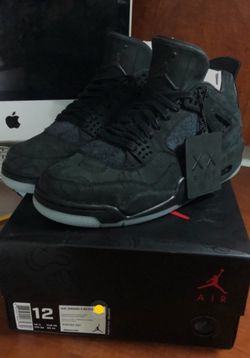 KAWS Jordan 4 Black