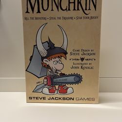 Munchkin Board Game - Gently Used 